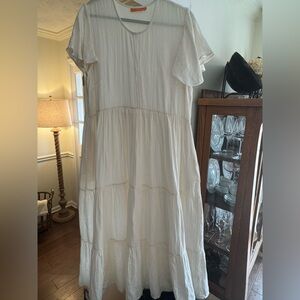 Oliphant Gauzy White Midi